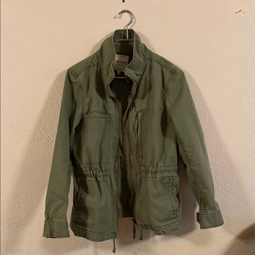 Madewell Olive Green Utility Jacket